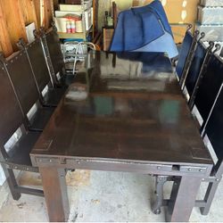 8 or 12 Chair Dining Room Table Set