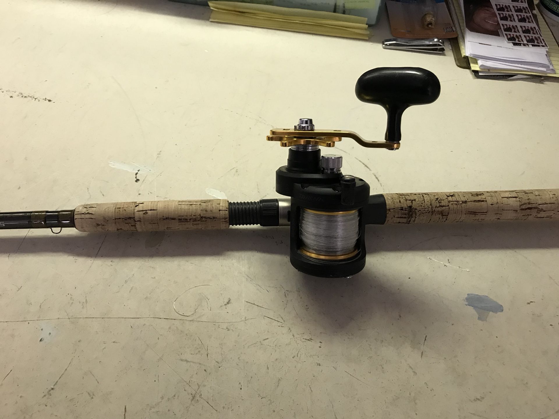 Daiwa Saitist, Teramar TMCX80M med extra fast $175 , excellent condition