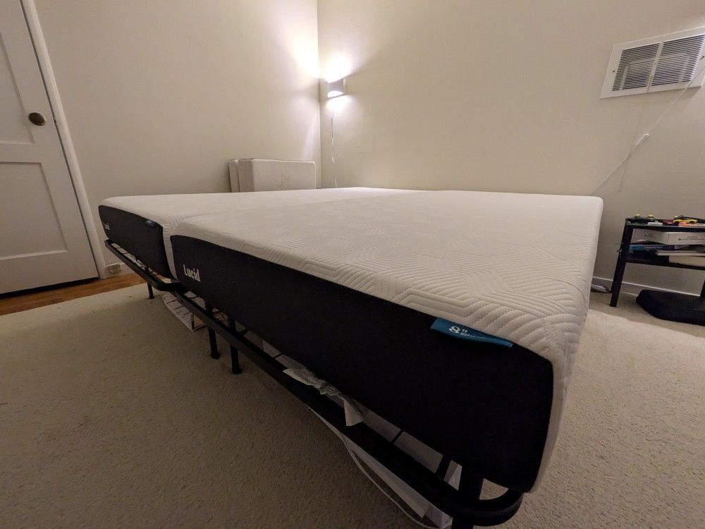 2 Twin XL Mattress (Split King)