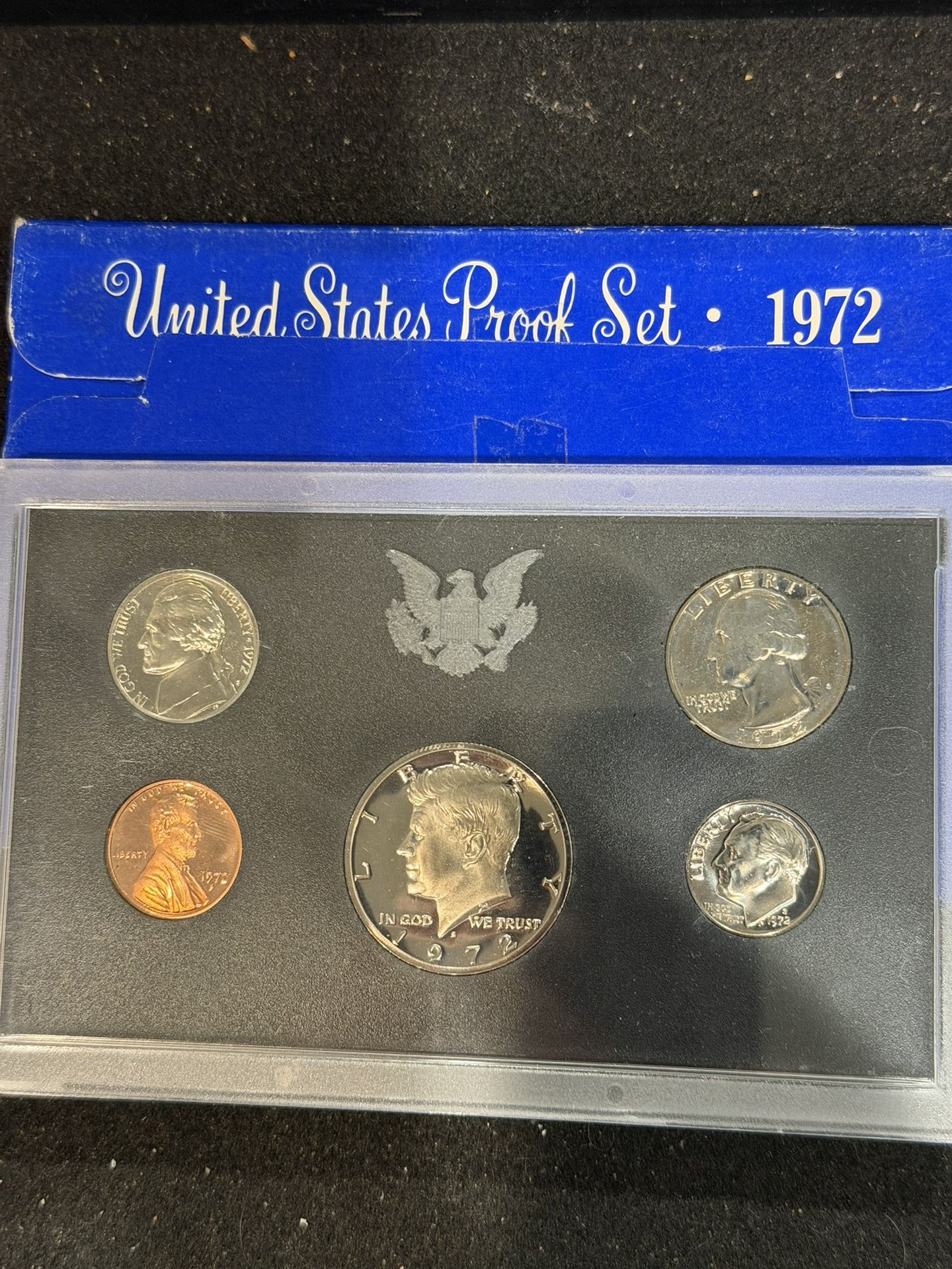 1972 S Gem Proof US Mint Set In Original Government Package