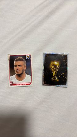 Panini, David Beckham; World Cup sticker 2014