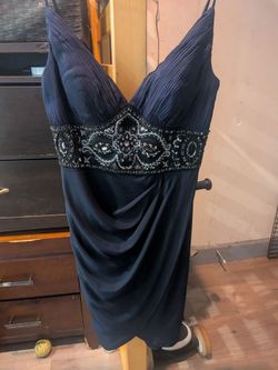 Blue dress