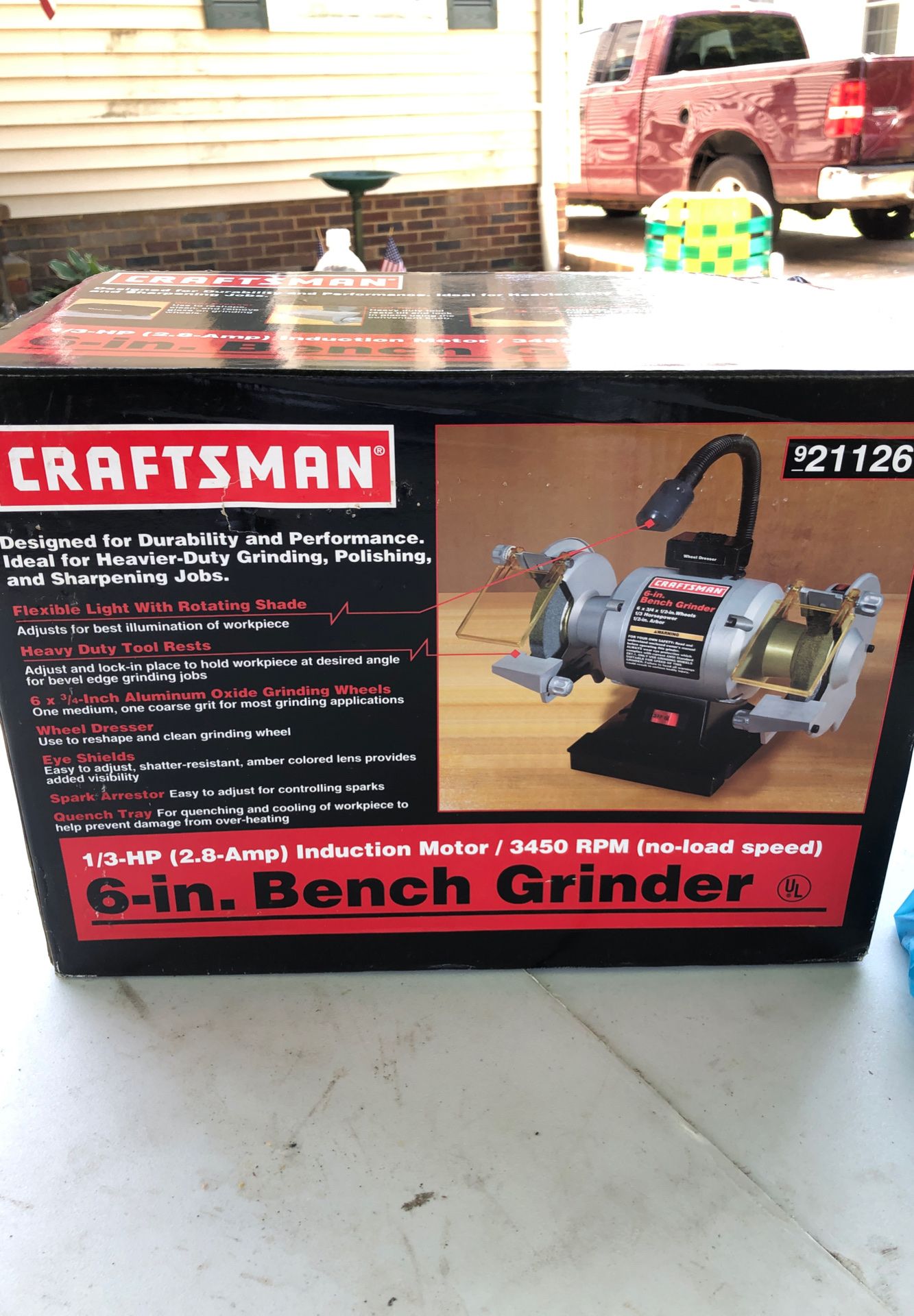 Bench grinder