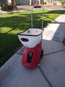 Lobster Elite Grand Four Tennis Ball Machine – No Charger or Remote