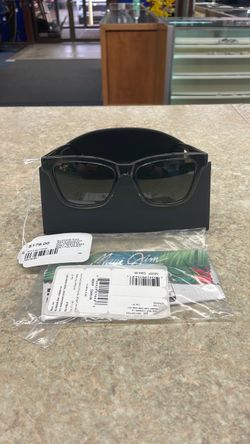Maui Jim’s MJ0644S-004 HCL HanoHano shiny trans dark grey polarized glasses 70516086