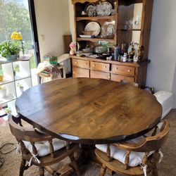 Dining Set/Hutch/Bookcase