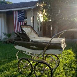 Antique baby buggy