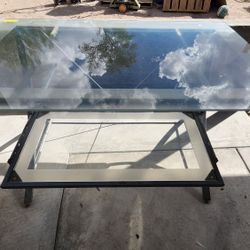 Glass Computer Desk 