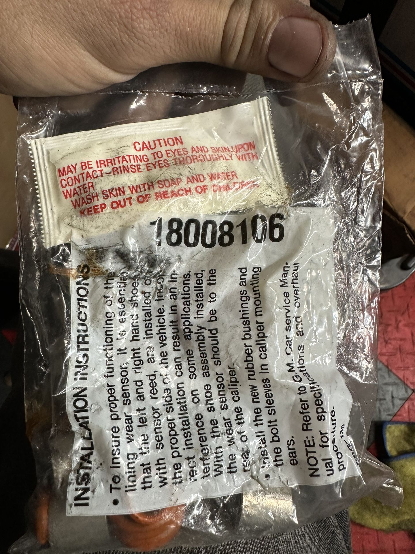 OEM 1(contact info removed) Front Brake Caliper Bushing Kit For Many 67-03 GM Car,Tuck,Pickups