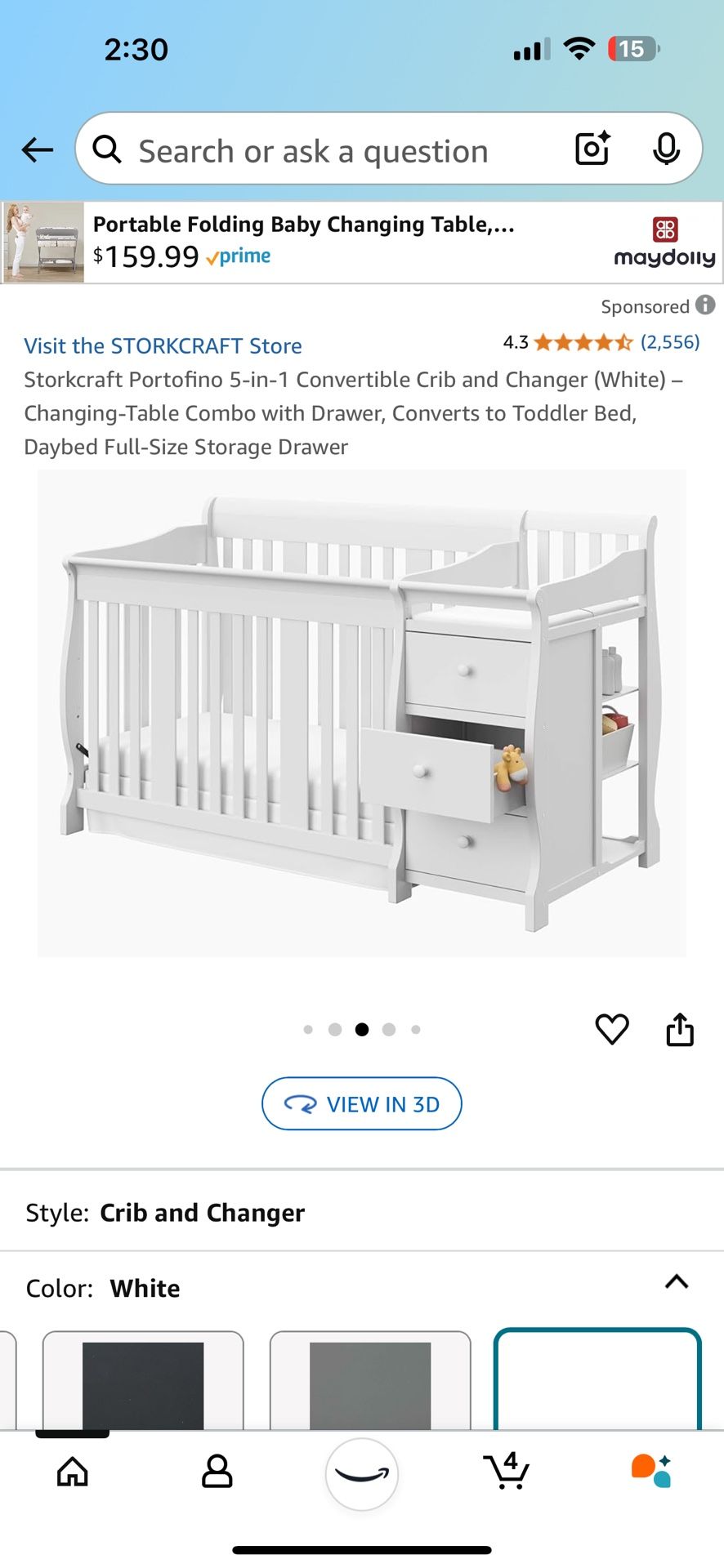 Baby Kids Crib