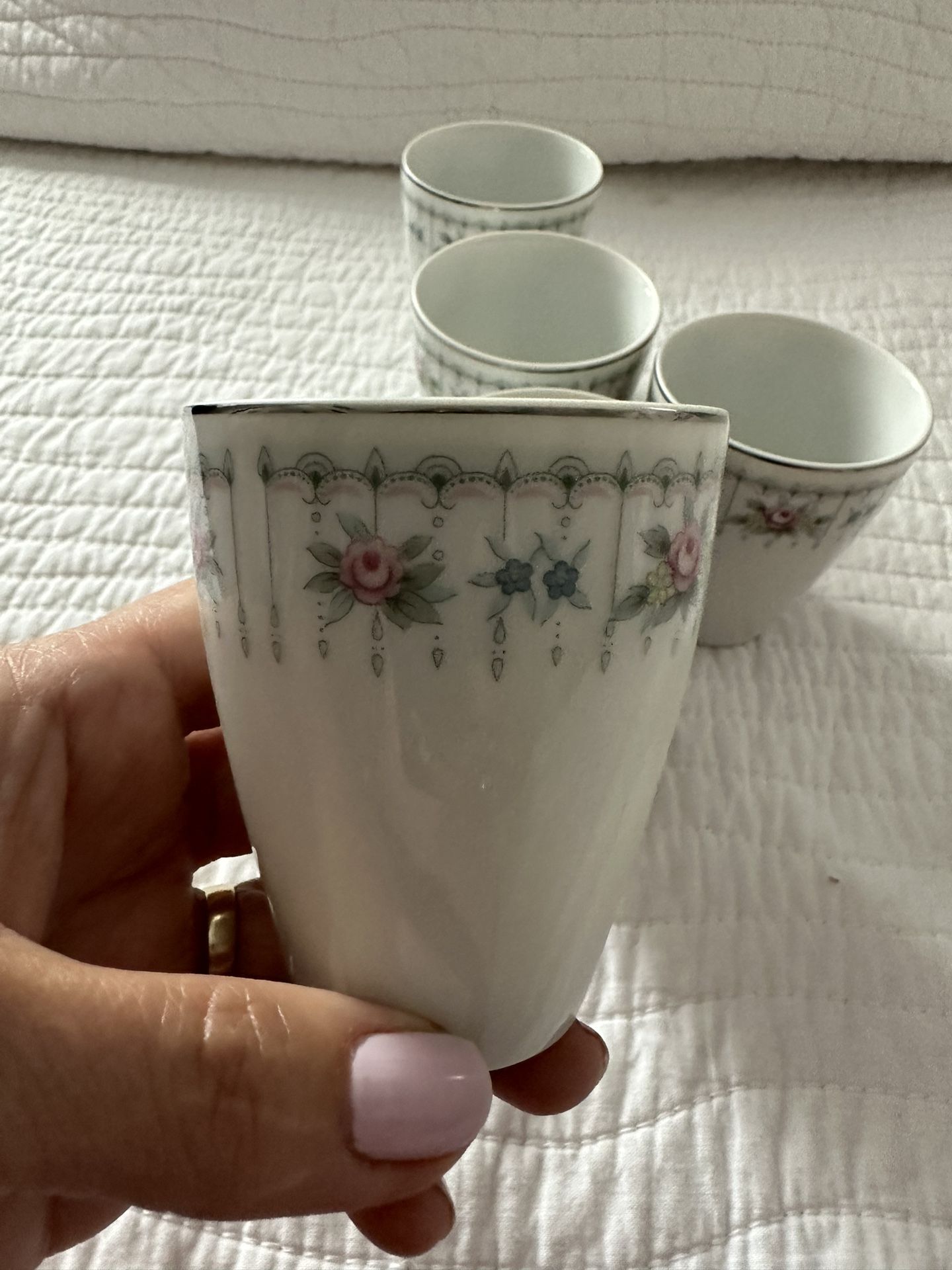 Japanese Vintage Noritake Nippon (Toki Kaisha) Tea Cup Set of 6