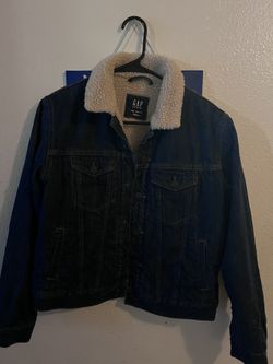 Gap Denim Kids Fleece Lined Denim Jacket 