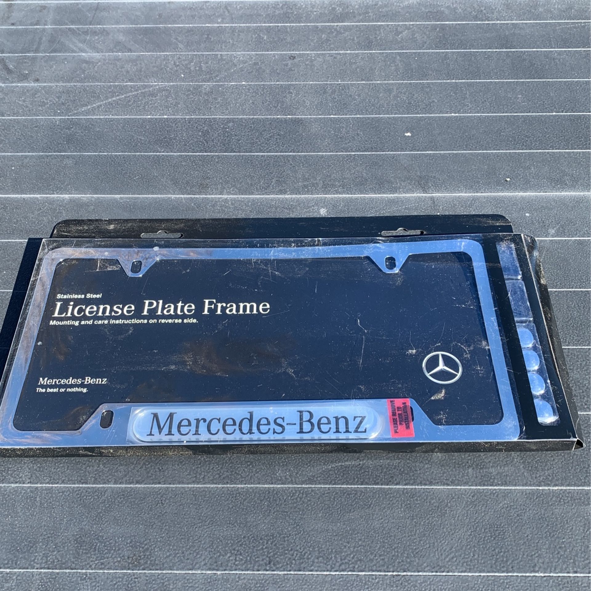 Mercedes Benz License Plate Frame 