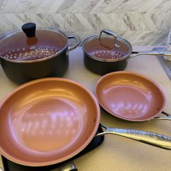 Mixed Kitchen Pots Pans And Assorted Items 