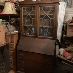 Antique Maddox secretary desk