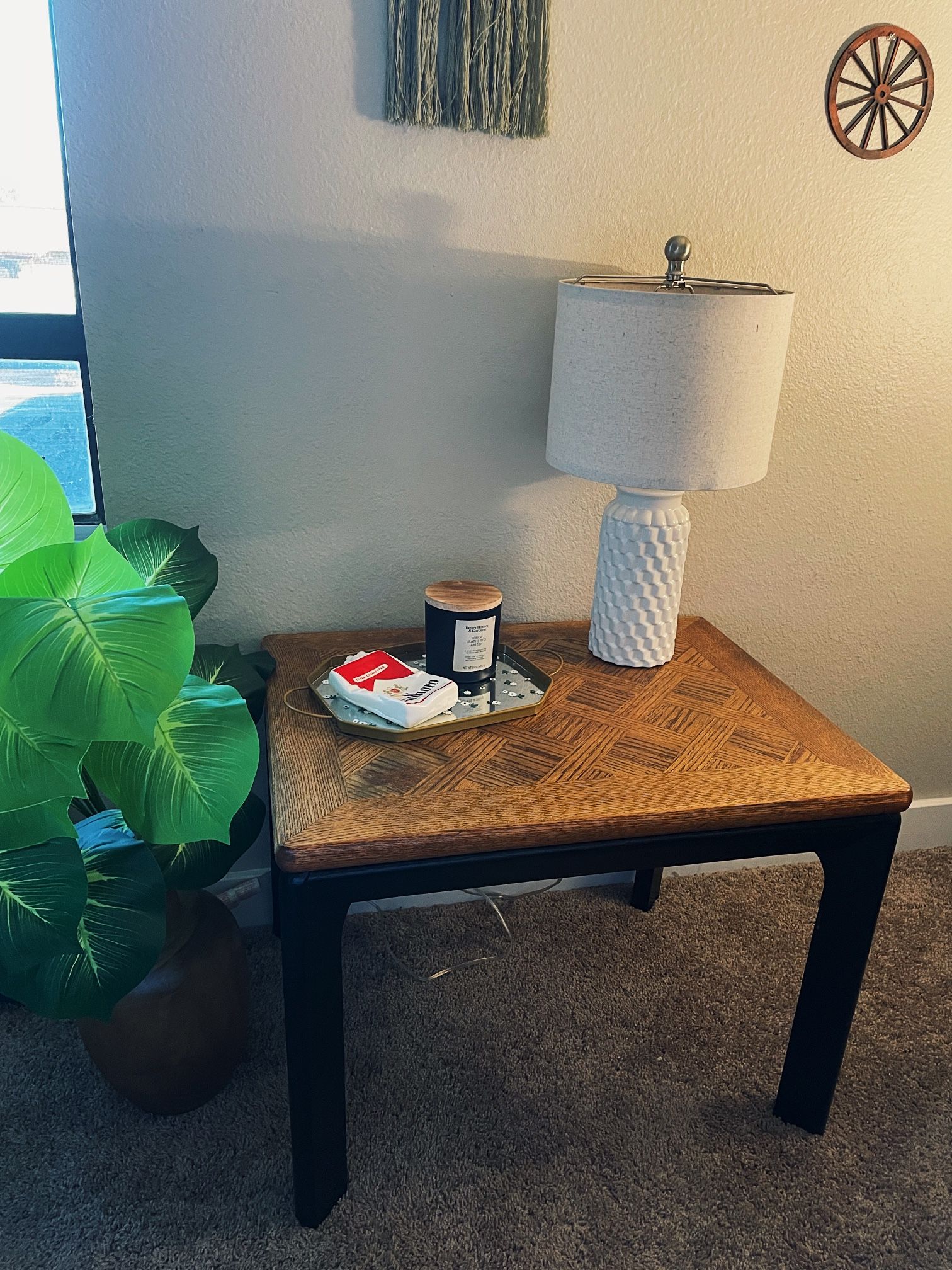 Wood Side Table