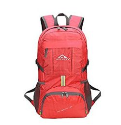 NEW! WALUCAN Lightweight Foldable Packable Durable Travel Hiking Backpack Daypack LARGE 35L