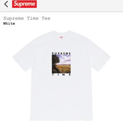 Supreme Time Tee sz XL