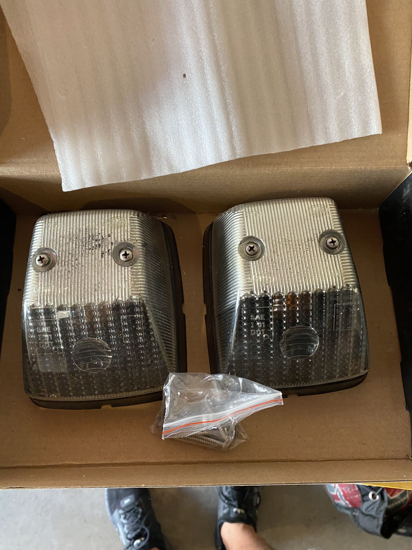 Mercedes Hood Blinkers