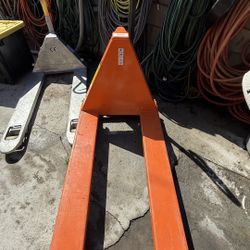 Orange Pallet Jack For Sale! 