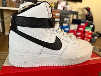 Nike Air Force 1 High White Black Sneaker. New. No box
