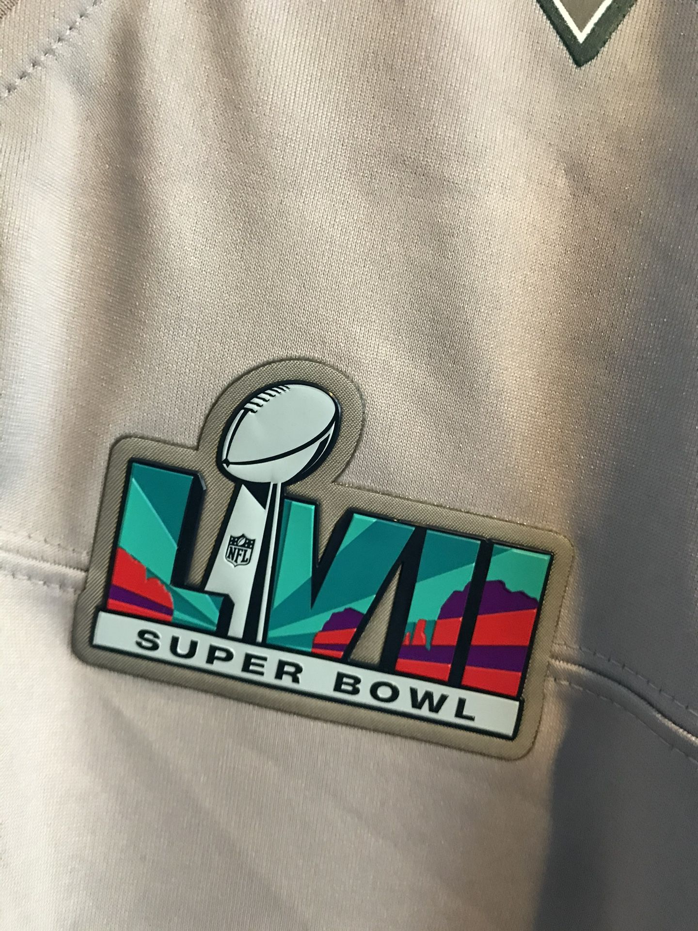 Philadelphia Eagles Jalen Hurts Nike Gray Super Bowl LVII Patch Jersey Size  Small, Medium, XXL for Sale in Honolulu, HI - OfferUp