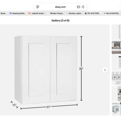 THIS HIGTH QUALITY CABINETS  NEW IN BOX  RETAIL PROCE EACH $337 WT TAX here on ly $175 each but you have to take all 4 boxes  or if you need two only 
