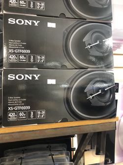 Sony Car Audio 6x9 On Sale Today For 59.99