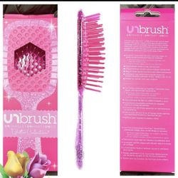 NEW UNbrush Detangling Brush for All Wet or Dry Hair Types - Rose Quartz