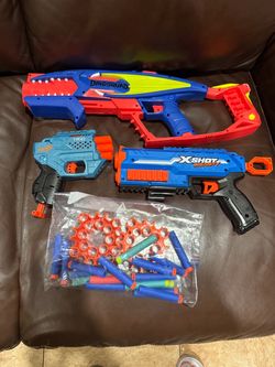 Nerf and X-Shot Toy Blaster Bundle