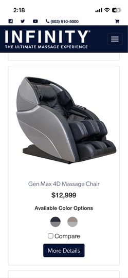 Gen max 4 infinity chair