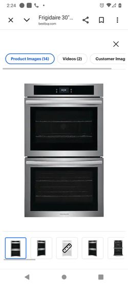 Conventional ovens brand new 500 lowest I'll go is $400 brand new electric
