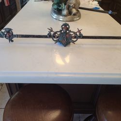 Vintage Gothic Curtain Rods