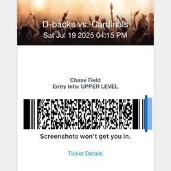 Diamondbacks Tickets