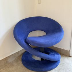 2 Authentic Jaymar Quebec 69 Sculptural Ribbon Chair 80s