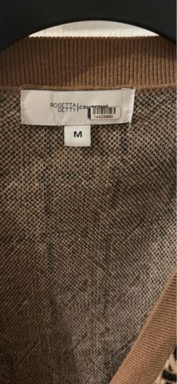 Rosetta Getty Courture Knit Top Size M