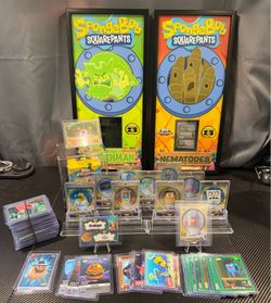 SpongeBob auto Topps chrome lot