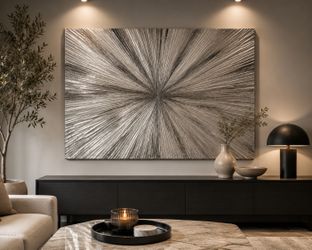 Large Textured Metallic Wall Art ( Z Gallerie)