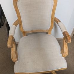 MOVING SALE!!  Desk Chair with Coastal Vibes