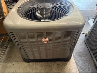 Rheem air conditioner condenser unit