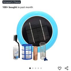 Solar Pool Ionizer Enhanced with Latest Solar Technology & Longer-Lasting Anode $45 each or 2 for 80