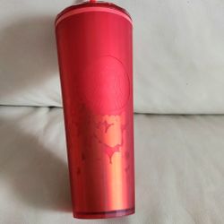 Starbucks 2021 Venti Valentine's Day Red Heart Tumbler 24oz