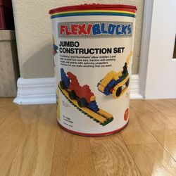 Flexiblocks kids building blocks set retro 90s Lego duplo mega bloks KNEX