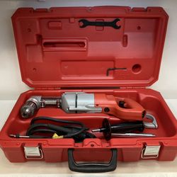 Milwaukee 3107-6 7 Amp 1/2" Corded Right Angle Drill Kit with Hard Case