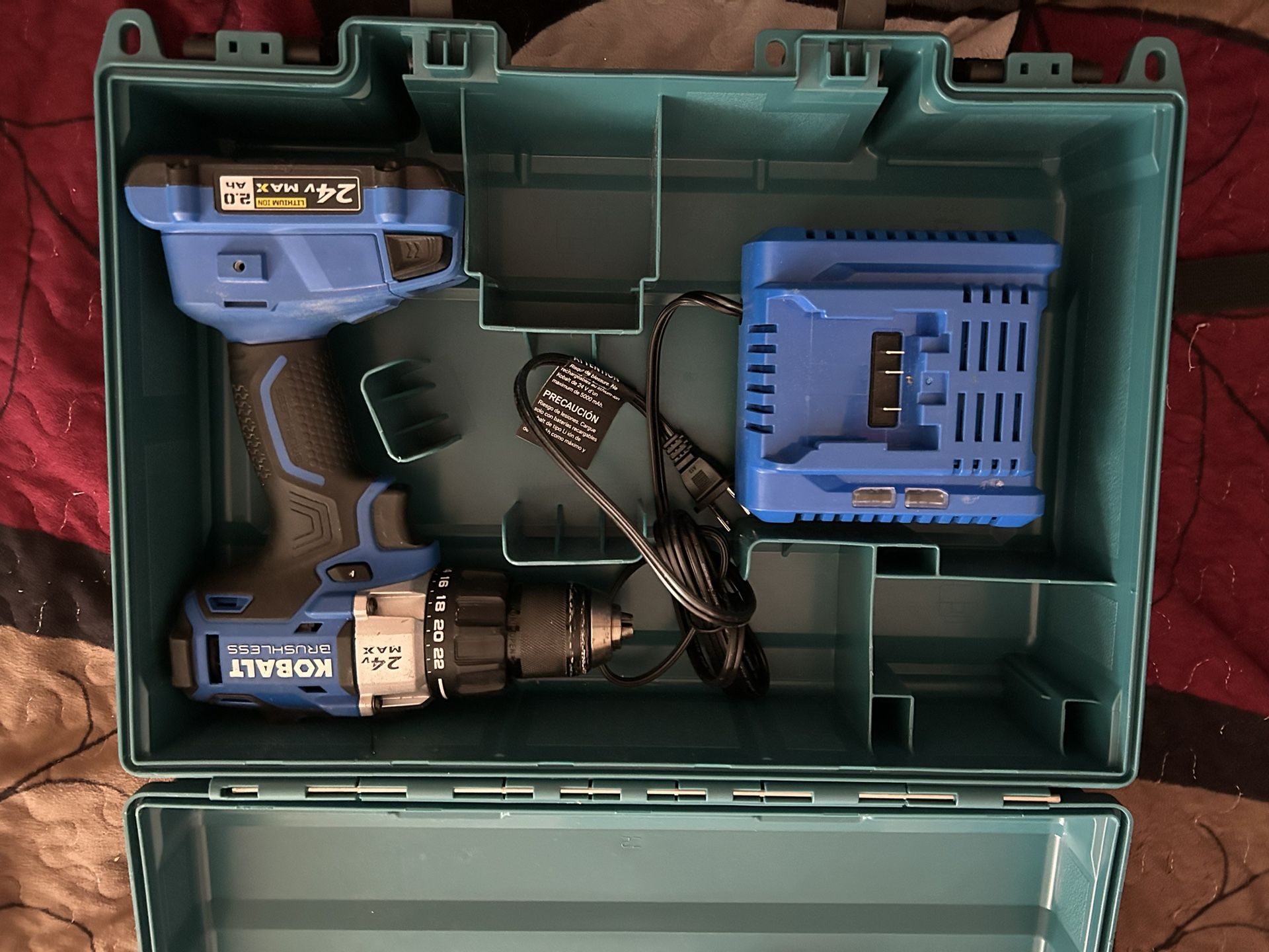 24v Max 2.0 ah KOBALT Impact Gun