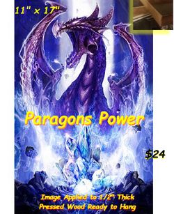 NEW - Hanging Dragon Pictures - Paragon Power