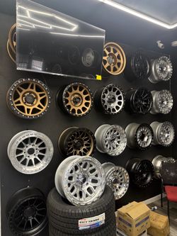 17” OFF-ROAD WHEELS FUEL KMC LOCK METHOD + TIRES ON STOCK 4RUNNER TACOMA SILVERADO-WE FINANCE