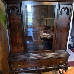 Antique Wooden Hutch