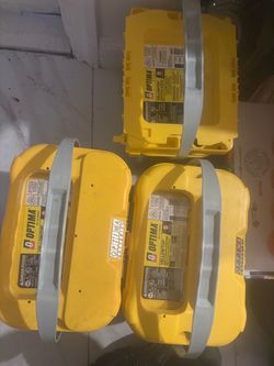 BRAND NEW OPTIMA BATTERIES