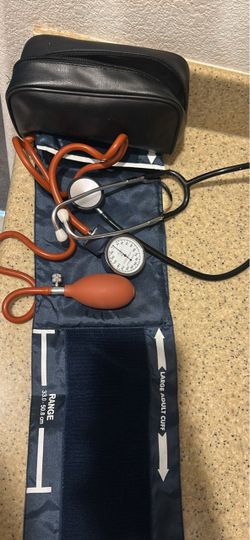 Aneroid Sphygmomanometer and Stethoscope Set